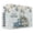 SteelBlue, variant on Red Christmas Indoor Air Conditioner Cover,Double Insulated AC Covers for Inside,Snowman Gifts Xmas Tree Snowflake Winter Waterproof Window Air Conditioner Covers with Elastic Straps 21"Lx15"Wx3.5"D