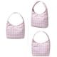 thumbnail image 1 of Bolsa cruzados a cuadros, de moda, informal, de gran capacidad, para mujer (rosa) Ehuebsd Para Estrenar, 1 of 8