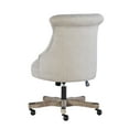 thumbnail image 4 of Linon Ragan Task Chairs with Adjustable Height and Swivel, 275 lb. Capacity, Light Gray, 4 of 7