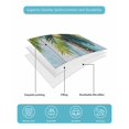 thumbnail image 5 of Coastal Beach Tree Twin XL Size Down Alternative Comforter,Lightweight Comforter Quilt Bedding Set with Pillow Shams Ocean Tropical Palm Starfish Blue Green Bed Comforter Duvet Insert 68"x98", 5 of 7