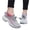 Light Gray #017, variant on Orthowear Shoes for Women, Comfortwear Shoes for Women, Non Slip Food Service Lightweight Sneaker, Nurse Orthopedic Stretch Cushion Sneakers 37