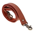 thumbnail image 2 of 60cm Leather + Canv Shoulder Bag Handles Handbag Strap Replacements Bag Accessories Brown, 2 of 8