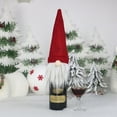 thumbnail image 1 of Juego de Botellas de Vino con Forma de Anciano Sin Rostro Navideño Xihbxyly Decoración de Champán, 1 of 2