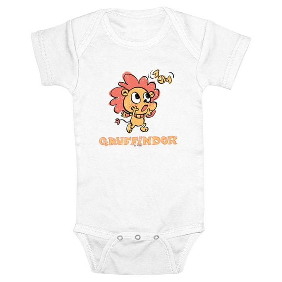 Infants' Harry Potter Gryffindor Lion Doodle Bodysuit