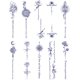 thumbnail image 1 of Kit Tatuajes Con Palabras en Inglés Marcador Corporal 10 Uds. Impermeables para Hombres Y Mujeres, 1 of 9