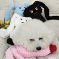 thumbnail image 3 of Long Ears Rabbit Dog Squeaker Toy with Crinkle Paper, Stuffed, for Interactive Play & Teeth Cleaning, 3 of 5