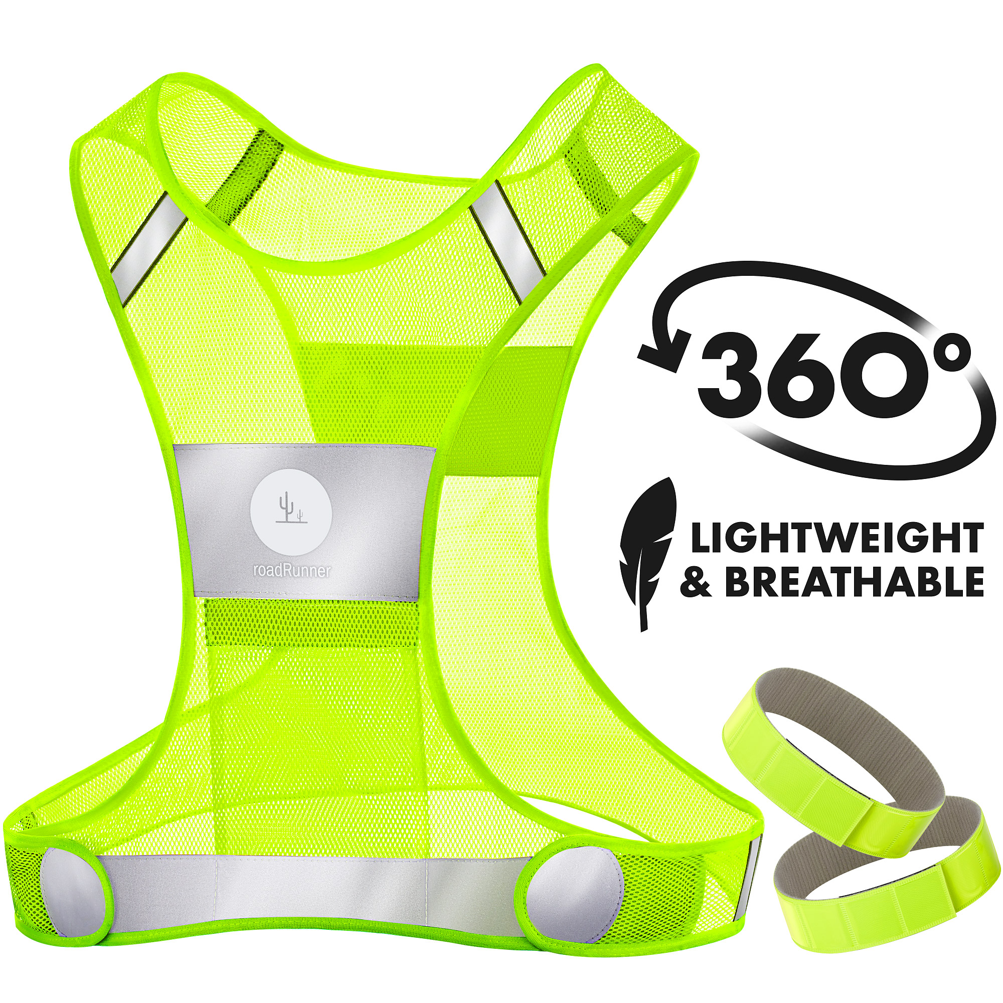 RoadRunner RoadRunner 360° Reflective Vest for Men and Women