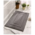 thumbnail image 1 of Alfombrilla de baño original antideslizante, ultrasuave y absorbente para baño, lavable a máquina, 50 x 80 cm, gris cielo estrellado WD.WDQZL Hogar, 1 of 4