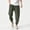Army Green, variant on Men's Big & Tall Pants Cotton Linen Yoga Golf Beach Jogger Sweat Lounge Harem Pants Cropped Trousers Size M-5XL Light Blue