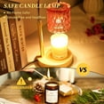 thumbnail image 3 of HomWamee Green Dimmable Candle Warmer Lamp with Timer & Adjustable Height, 3 of 12