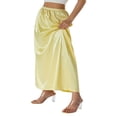 thumbnail image 1 of Generic Women's Solid Elastic Waist Midi Underskirt, S-XXL, 1 of 7