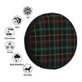 thumbnail image 5 of Easygdp Buffalo Plaid Dark Green Wheel Sun Guard, Spare Tire Cover,Universal Trailer Suv Truck Camper Travel,Easy To Install And Remove -14 Inch, 5 of 9