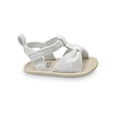 thumbnail image 5 of Carter's Child of Mine Infant Girl Eyelet Sandals, Color White, Sizes (0-3) - (3-6) Months, 5 of 5