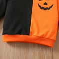 thumbnail image 5 of GCETTIC Toddler Baby Boy Halloween Outfit Long Sleeve Ghost Pumpkin Sweatshirt Tops Elastic Pants Fall Winter Clothes Set 3-4 Years, 5 of 7