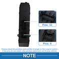 thumbnail image 4 of Interruptor de ventana eléctrica Unique Bargains para el lado del conductor delantero izquierdo para Kia Sorento 2015-2019 en negro, 4 of 7