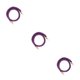 thumbnail image 5 of Bewildely Barreras de cuerda - Puntales de control de multitudes de servicio pesado 2m Púrpura Type1 NO1, 5 of 6