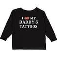 thumbnail image 3 of Inktastic I Love My Daddy's Tattoos Boys or Girls Long Sleeve Toddler T-Shirt, 3 of 5