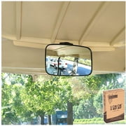 10L0L Golf Cart Mirror, Interior Rear View Mirrors for EZGO Club Car Yamaha Parts Accessories