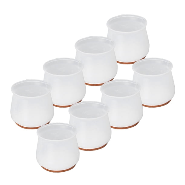 Uadme Protectores de Suelo para Patas de sillas, antiarañazos, Reduce el Ruido, Resistente al Desgaste, Funda para Patas de sillas estables para el hogar, cafetería, Restaurante(16PCS)