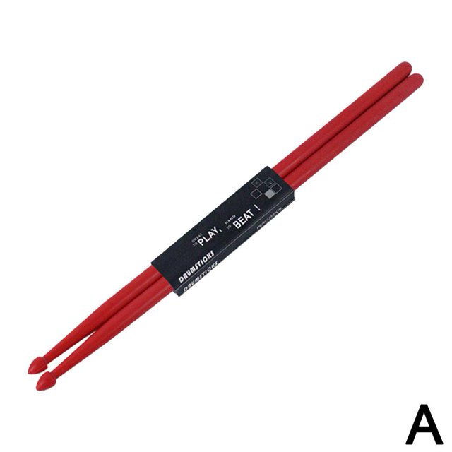 GXFCAI Baguettes de Batterie Poignée en Plastique Colorée Baguette Électronique de Jazz