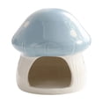 thumbnail image 2 of Ceramic Hamster Hamster Hiding Hamster Shaped Animal Gerbil Hiding Place ., 2 of 9