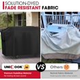 thumbnail image 3 of 70 Inch Griddle Grill Cover for Blackstone 36 Inch ProSeries, Heavy Duty Waterproof Large Flat Top Grill Cover with Sealed Seam, Compare to Blackstone 5005, 5482, Black, 3 of 8