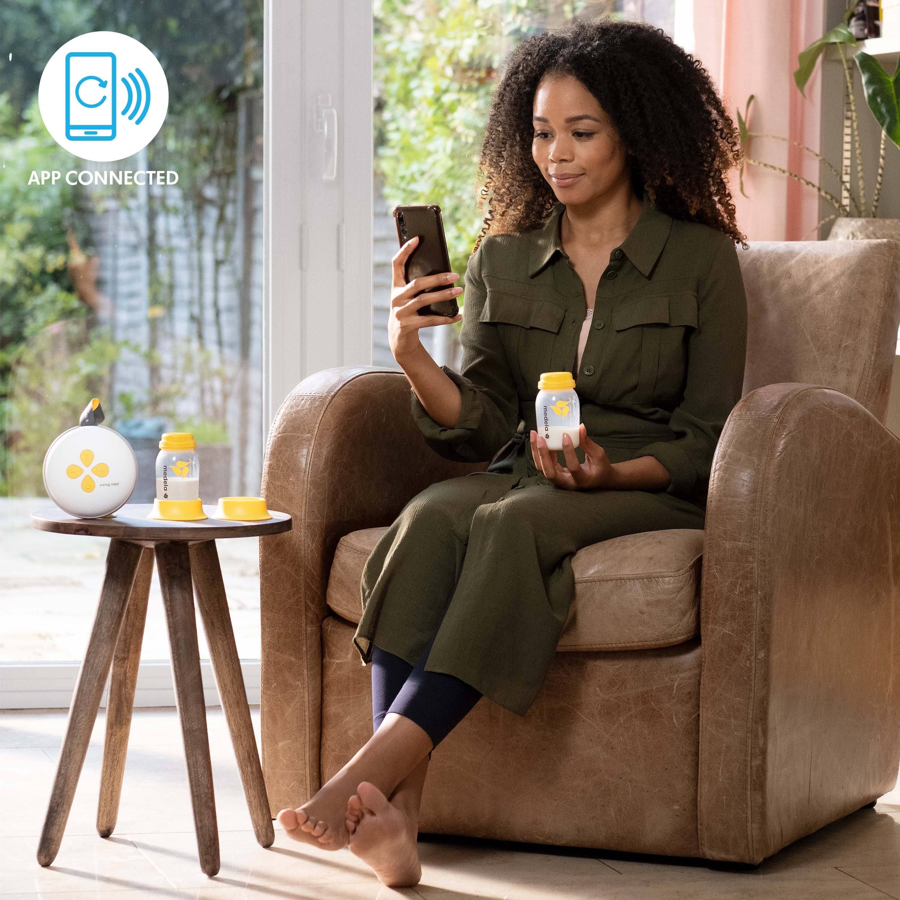 Medela NEW Swing Maxi™ Double Electric Breast Pump, Portable, USB Charger, Bluetooth