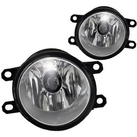 Fog Light For 12-15 Toyota Tacoma Clear Lens, Pair