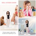 thumbnail image 4 of 10Pcs Transparent Doll Stands Plastic Doll Display Racks Doll Support Holders Desktop Doll Stands, 4 of 6
