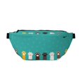 thumbnail image 3 of Sigee Cute Cat Paw And Dog for Multi-functional Belt Bag for Men and Women With Adjustable Strap For Travel Running Hiking, 3 of 8