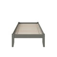 thumbnail image 3 of AFI Concord Twin XL Platform Bed with Open Foot Board in Grey, 3 of 4