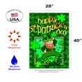 st patricks day flag 28x40