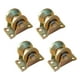 thumbnail image 5 of Rodillos de rodamiento de rodillos para puerta corredera, rueda en forma de V, 4 Uds., con soporte, polea de puerta corredera de alta resistencia para, 5 of 7
