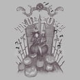 thumbnail image 2 of Mens The Nightmare Before Christmas Jack Skellington and Sally True Love T Shirt, 2 of 4
