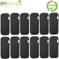 thumbnail image 7 of Wegreeco Reusable Soft 5 Layers 12 Pack Bamboo Inserts for Baby Cloth Diaper,High Absorbing Washable Liners, 7 of 7