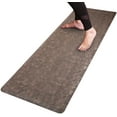 thumbnail image 5 of Kitchen Rug Anti Fatigue Mat, Yamaziot 20x60in Runner 0.5" Thickness Non-Slip Comfort Cushioned Standing Mat, Waterproof Runner for Home, Office, Sink, Garage Essential, Brown, 5 of 8
