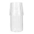 thumbnail image 5 of LEORX 1 Set Food-safe Material Glass Water Carafe For Households And Bedside Use 11.8x2.2x2.2in, 5 of 8