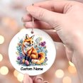 thumbnail image 5 of Red Fox Ornament, Christmas Ornaments 2025, Gift for Red Fox Lovers, Gift for Pet Lovers, Gift for Christmas, Christmas Decorations, 5 of 6