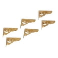 8Set Box Corner Protector Antique Short Side Brass Corner Guard for Box