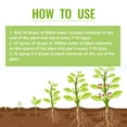 thumbnail image 5 of Plant Fertilizer Outdoor Root Growth Stimulant High Capacity Liquid Plant Nutrient for Strong Root Development and Healthy Growth for Garden Indoor Potted Plants 1.69 Fl Oz Single, 5 of 9