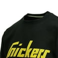 thumbnail image 4 of Snickers Workwear Men's Black Yellow Logo Crew Neck Sweater, 4 of 5