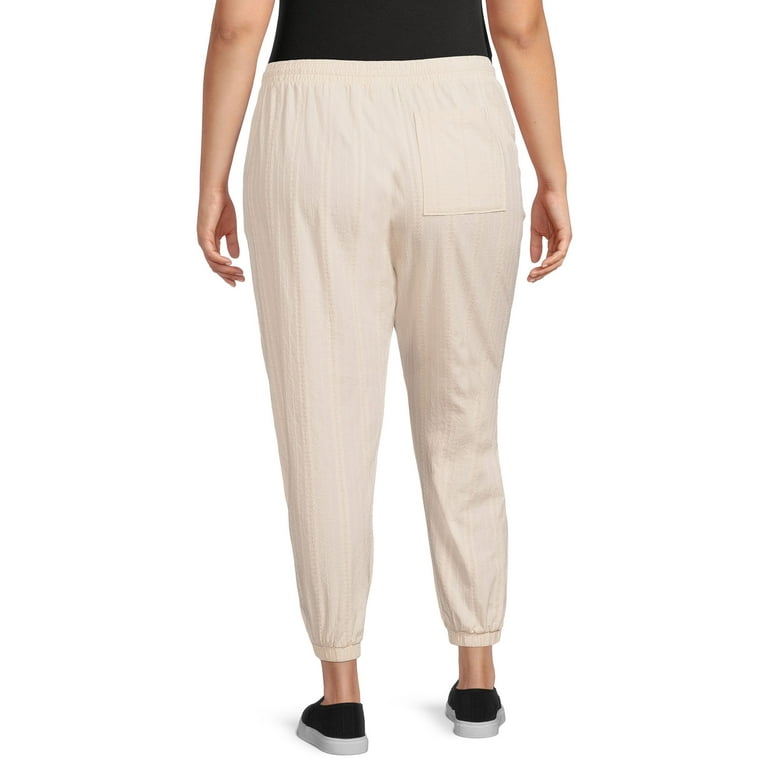 Terra & Sky Women's Plus Size Soft Joggers 