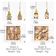 thumbnail image 3 of Great promotion! Bee Festival Decorations, Painted 3grid Wooden Box Pendant, Home Atmosphere, Props And Supplies, 3 of 5