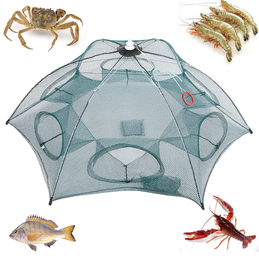 Piège nuisible,Filet de pêche automatique avec , Cage à crevettes