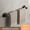 Black 40cm, variant on Self-Adhesive Bathroom Towel Rack Holder without Drilling Kitchen Cabinet Dishcloth Rack Black Aluminum Hand Towel Hanger Rod