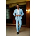 thumbnail image 3 of COOFANDY Men's 2 Piece Suits Classic Fit Suit Set 2 Button Blazer Jacket and Dress Pants for Wedding Business Prom Business, 3 of 10