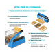 thumbnail image 5 of Maquina Selladora Térmica Manual De Bolsa Plastica 30cm Azul, 5 of 5