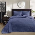 thumbnail image 2 of Reversible Quilt Set Navy Full/Queen, 2 of 8