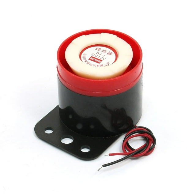 Unique Bargains BJ-1 Sirène Électronique 95dB 12V DC Buzzer Alarme d'Urgence