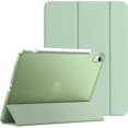 thumbnail image 1 of TEMOGU-Case pour iPad Air 11-Inch M3/M2 (2025/2024), iPad Air 5 (2022 5th Generation 10.9-Inch), Étui Arrière Rigide Mince avec Support, Couverture avec Réveil/sommeil Automatique (Matcha Green), 1 of 4